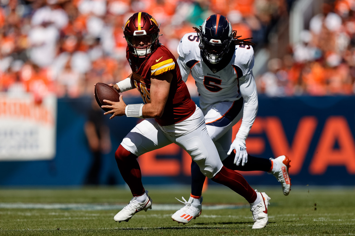 Commanders Surge Late In First Half vs. Russell Wilson, Broncos