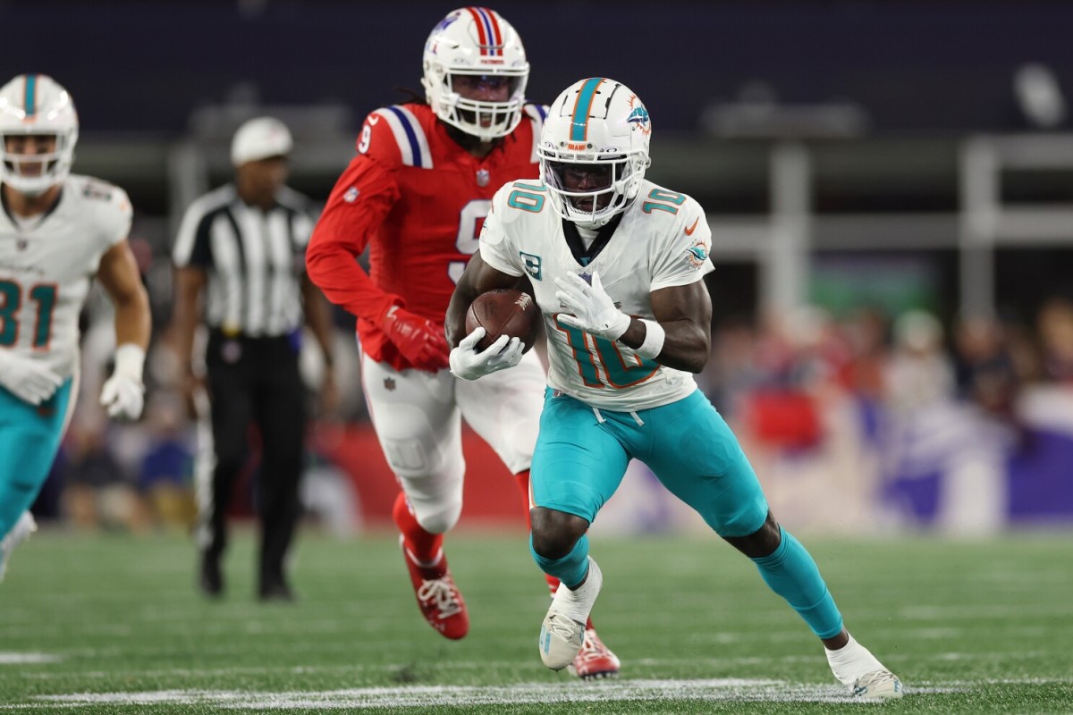 Dolphins' Tyreek Hill After 215-Yard, 2-TD Game: I Feel Like