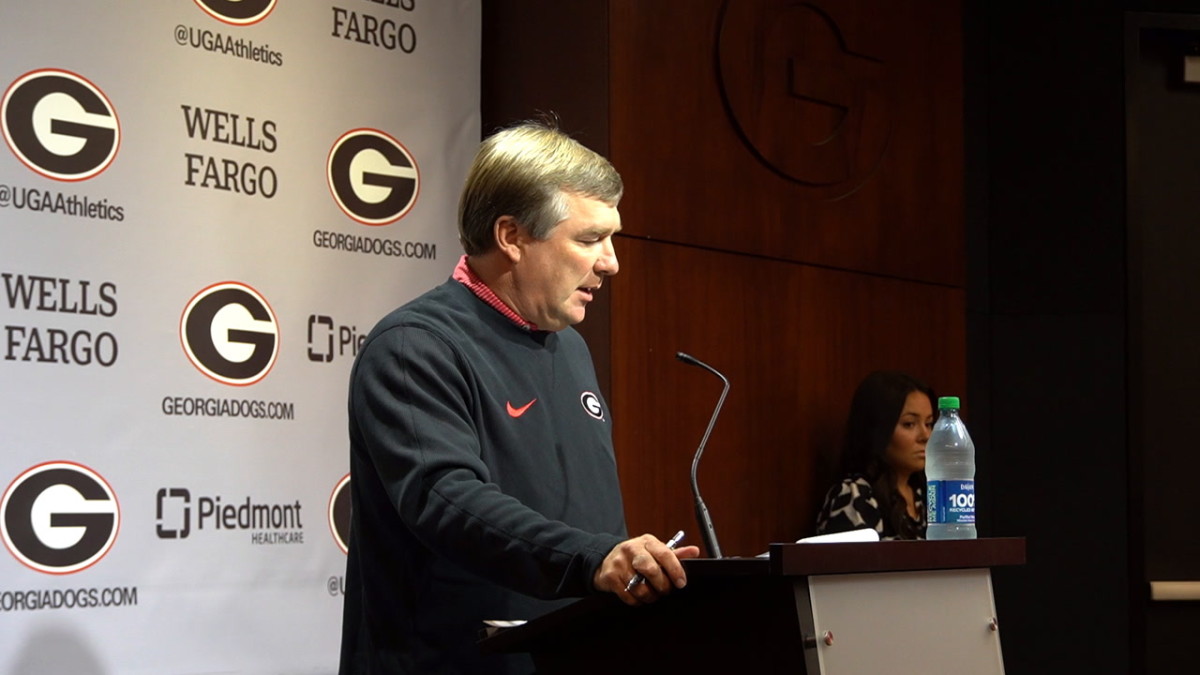 Georgia Head Coach Kirby Smart met with the media on Monday and revealed that Georgia has "the longest injury list" they have had in his tenure.