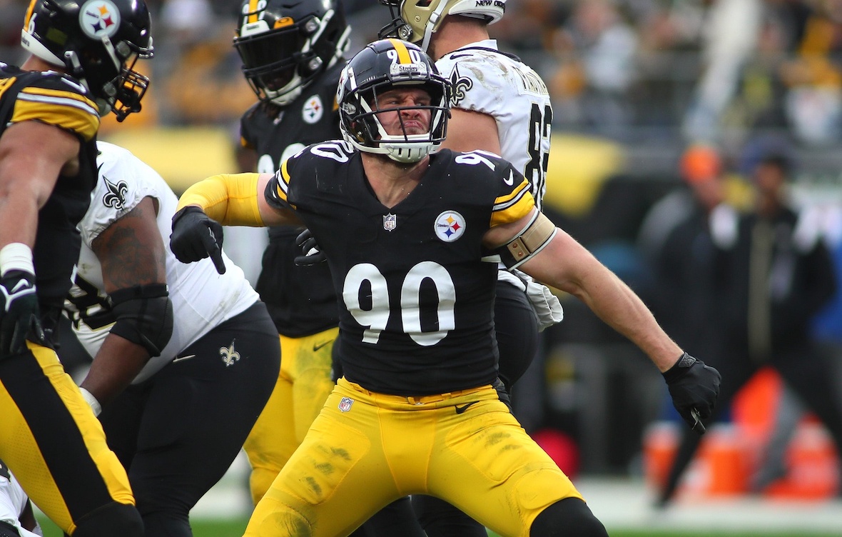 T.J. Watt Surpasses James Harrison as Steelers' All-Time Sack Leader - BVM  Sports