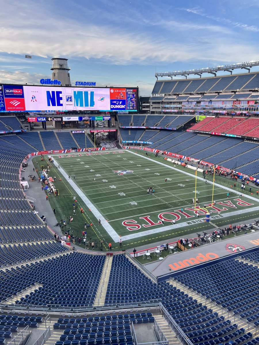 New England Patriots vs. Miami Dolphins - Gillette Stadium