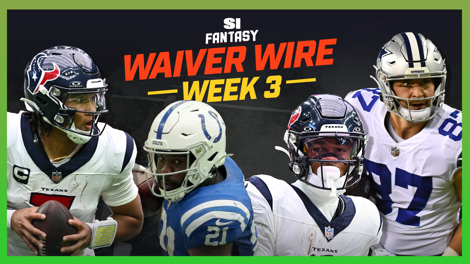 Quarterback Waiver Wire Pickups - Fantasy Football Week 3 (2023