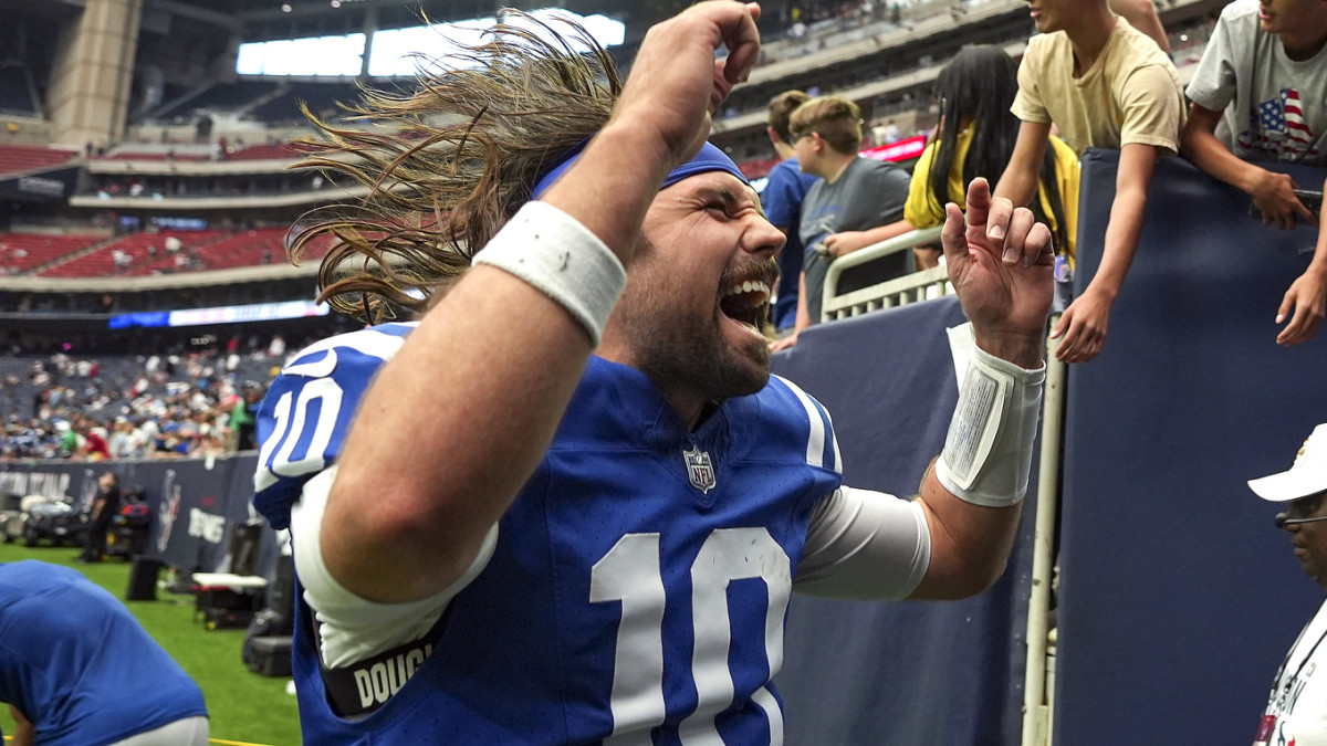 Gardner Minshew Indianapolis Colts after win over Houston Texans