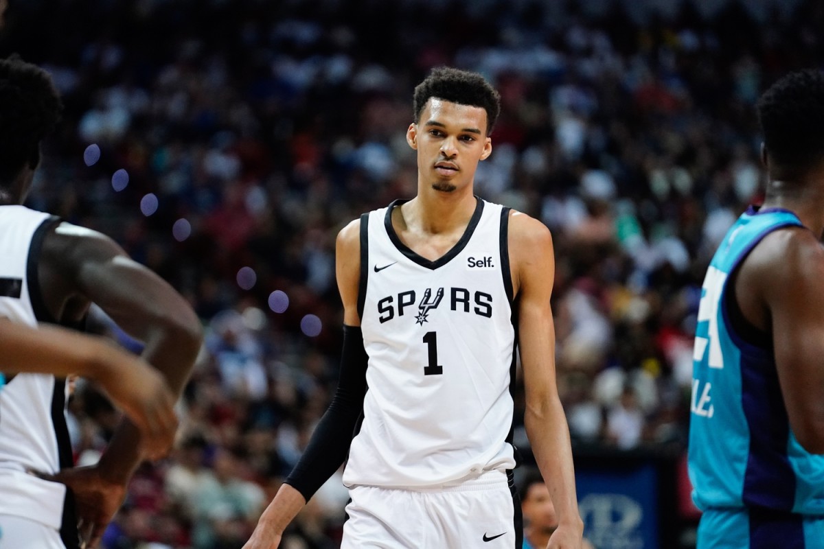Victor Wembanyama picked first by San Antonio Spurs in 2023 NBA