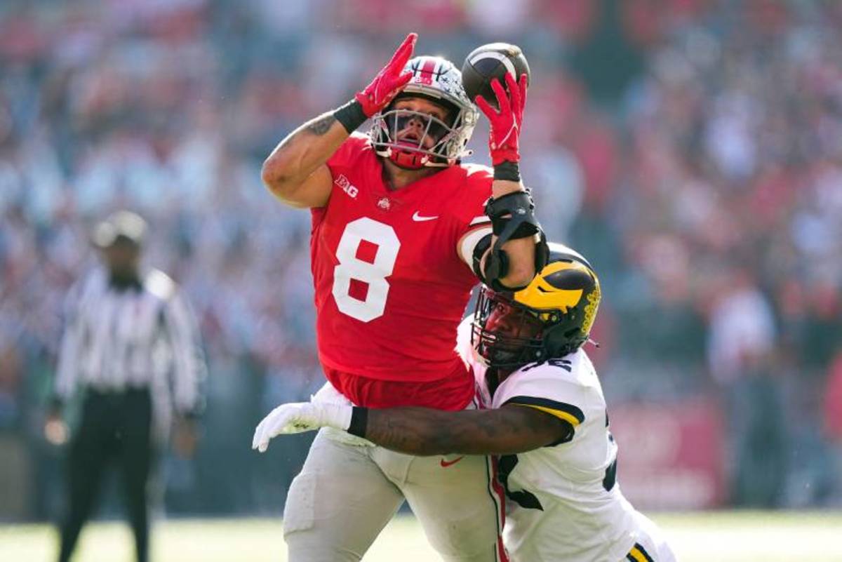 Ohio State tight end Cade Stover