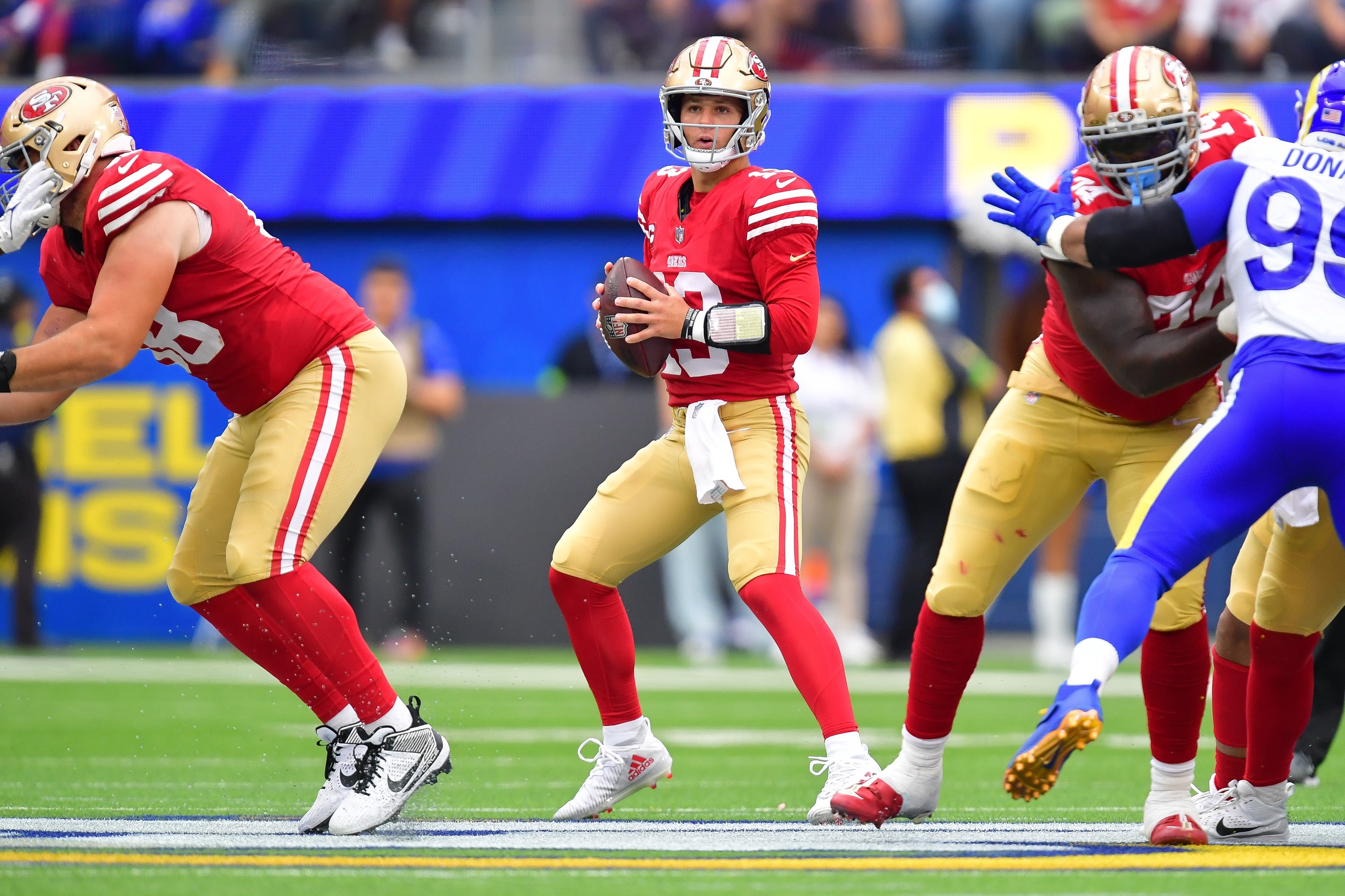 San Francisco 49ers trample short-handed New York Giants for 3-0