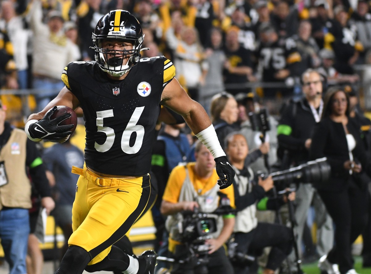 Pittsburgh Steelers LB Alex Highsmith Named Defensive Player Of Week ...