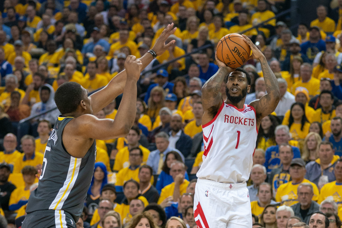 Iman Shumpert Rockets Warriors Kevon Looney