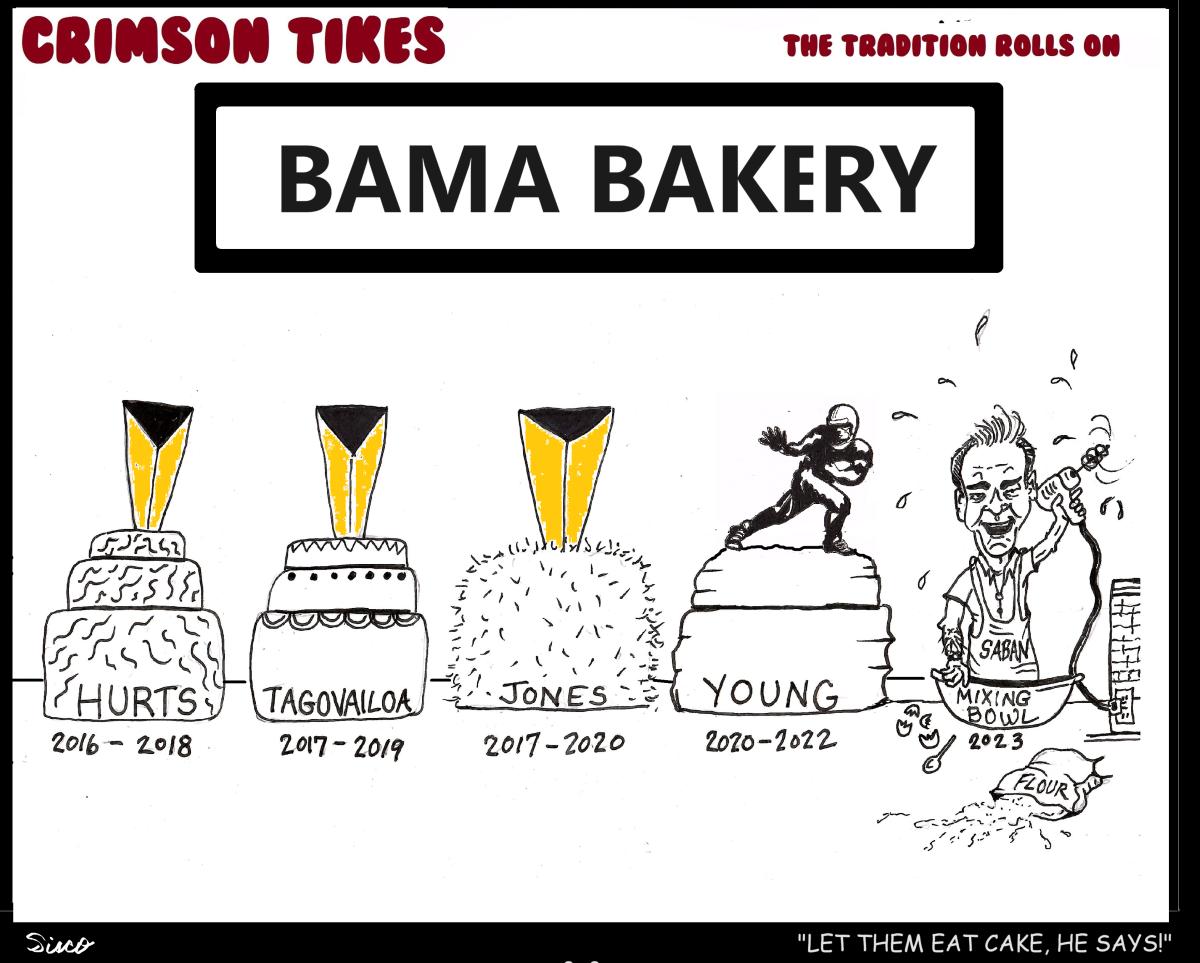 Crimson Tikes Let Them Eat Cake! Sports Illustrated Alabama Crimson