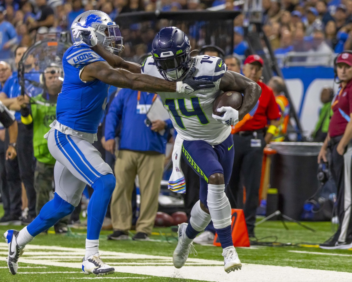 DK Metcalf Among Three Seattle Seahawks Fined vs. Detroit Lions
