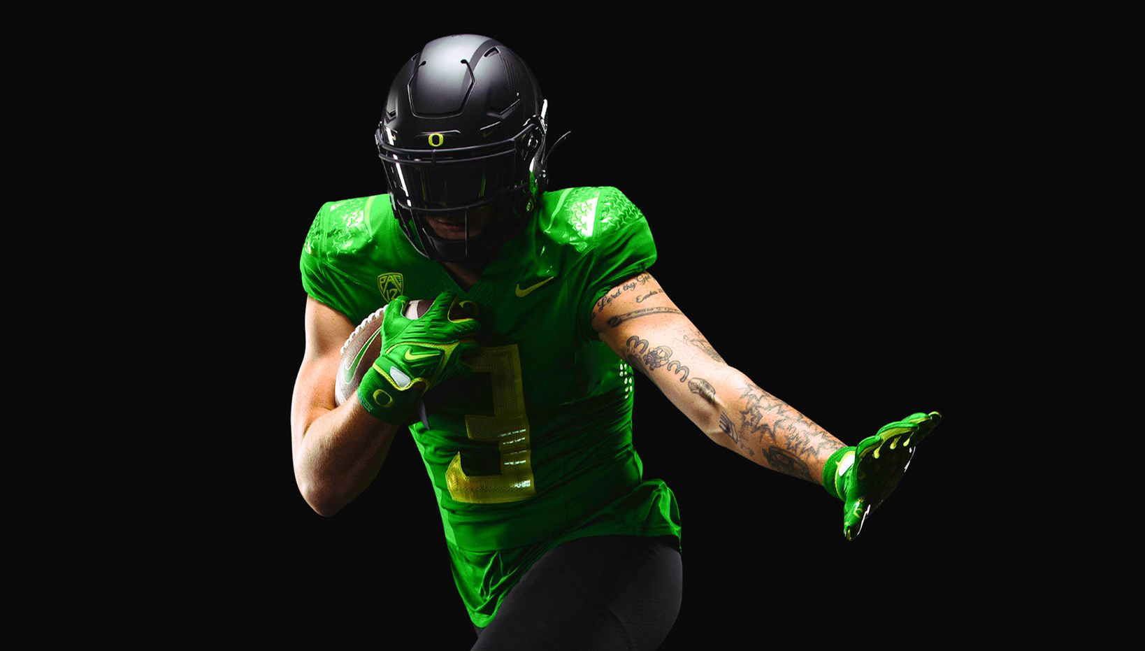 Oregon black clearance jersey