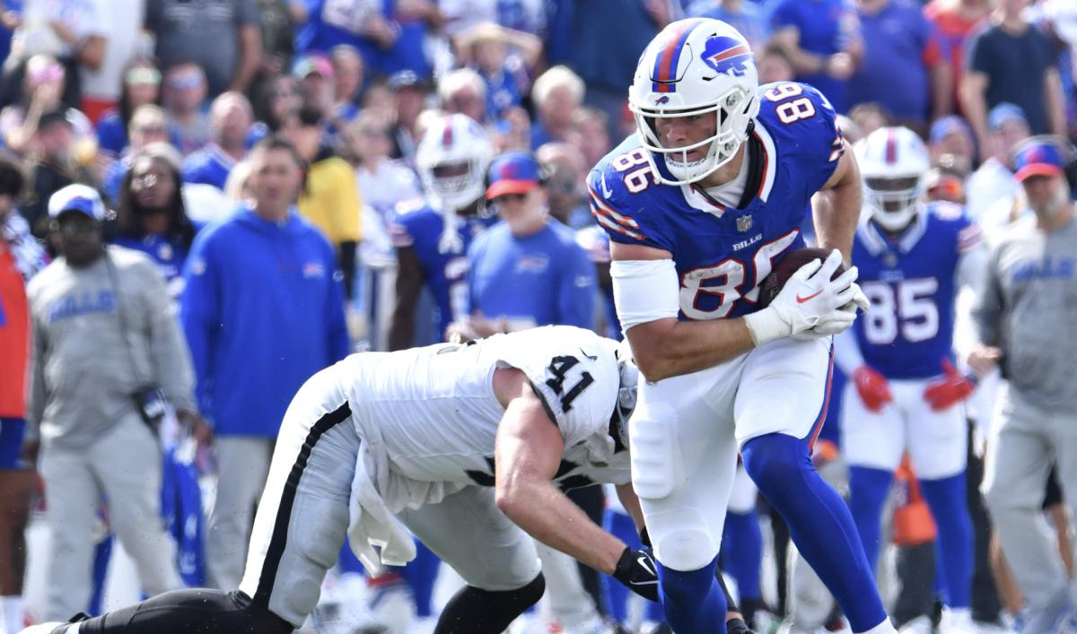 Buffalo Bills rookie tight end Dalton Kincaid presents a unique challenge for the Washington Commanders.