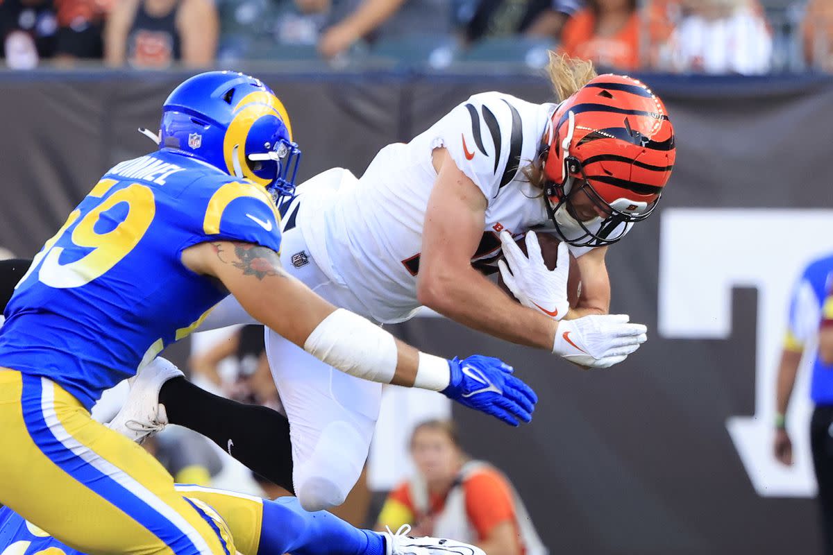 Quick Hits: Bengals offensive line playing well, establishing the run game