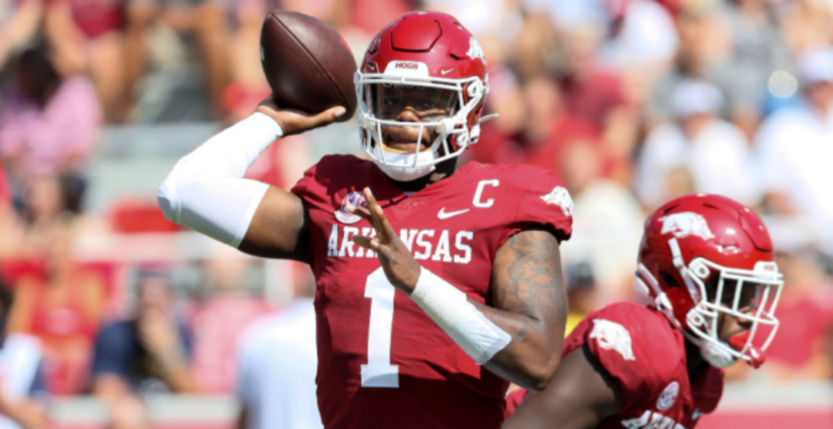 Week 2 College Football Picks & Predictions: Early Odds for Arkansas,  Virginia Tech & Texas A&M (September 5)