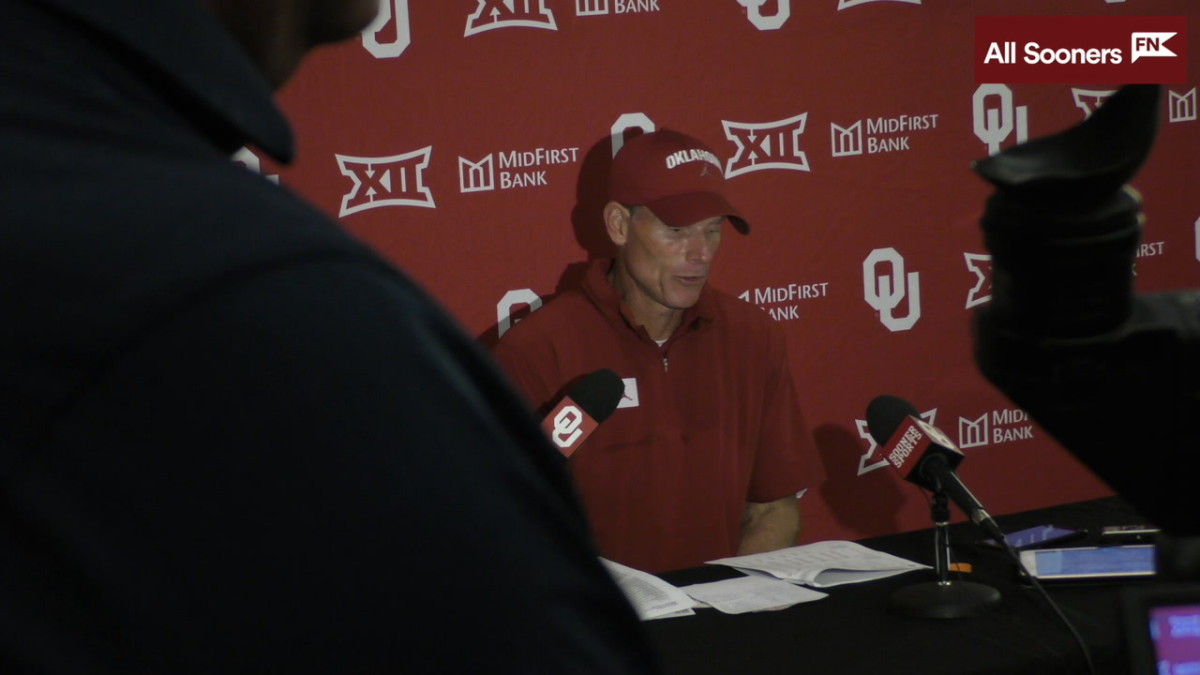 WATCH: Oklahoma Head Coach Brent Venables Interview - Sports ...