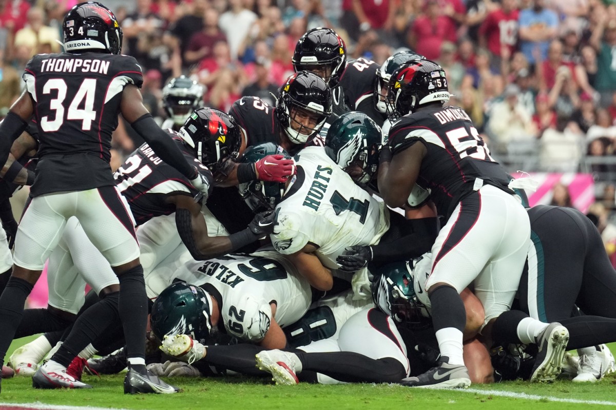 The Philadelphia Eagles' 'tush push' is becoming the NFL's most unstoppable  play