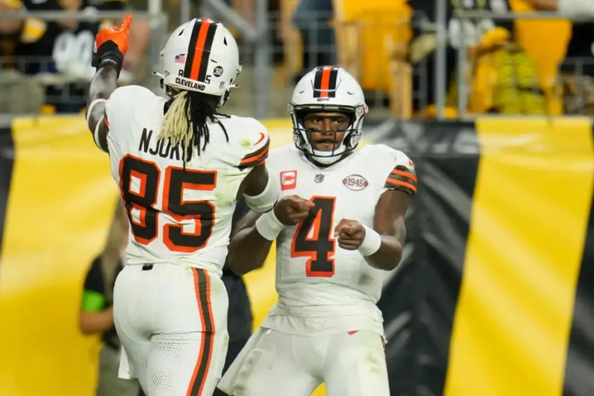 Browns' Watson fined, including for 'gun themed celebration'