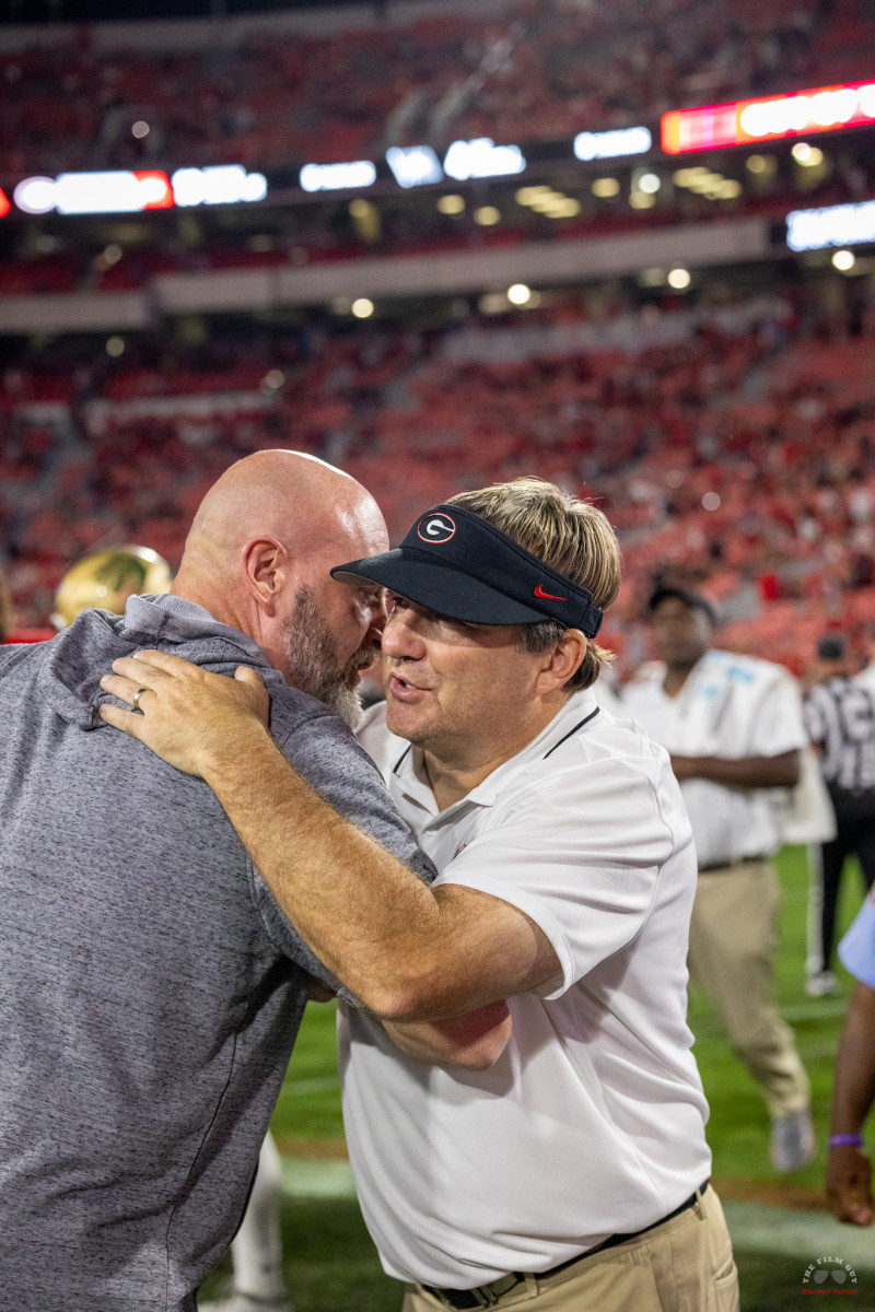 Trent Dilfer and Kirby Smart