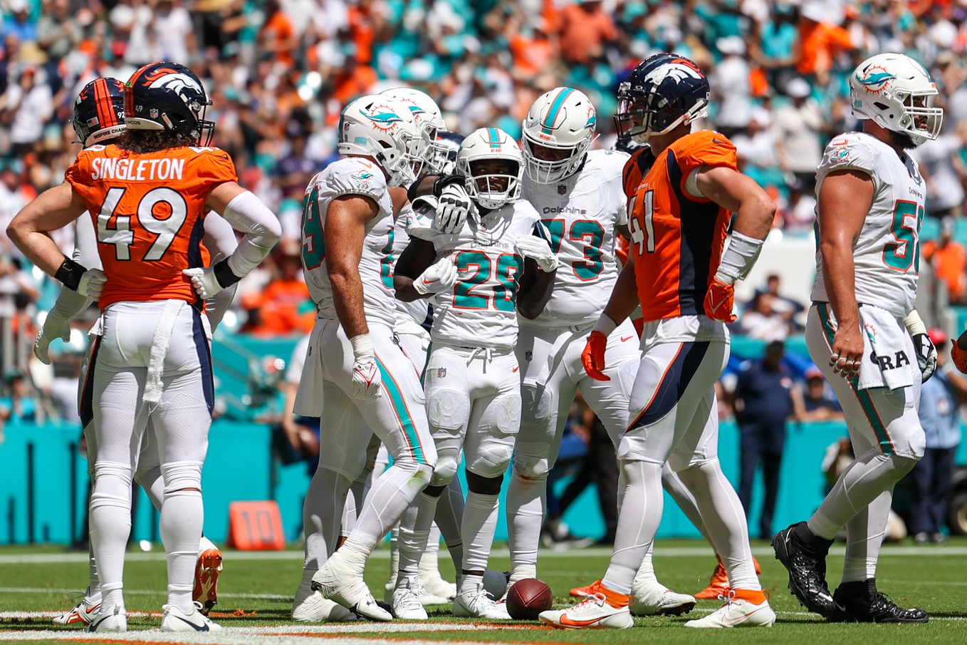 2023 Dolphins Beat Broncos Miami Dolphins 70 – 20 Denver Broncos