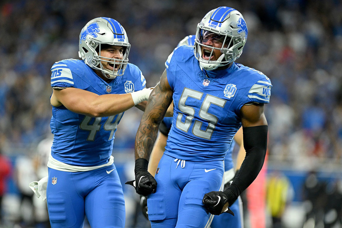 Detroit Lions TE Sam LaPorta scores long TD vs. Falcons [Video