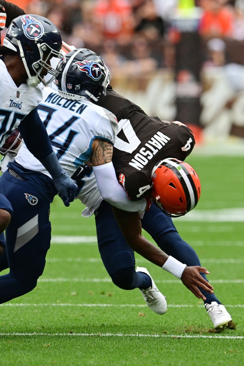 Titans Catching Injury-Depleted Browns on Short Week on Sunday - Sports  Illustrated Tennessee Titans News, Analysis and More