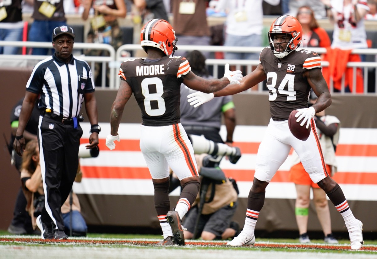 Browns asserting their will as Jerome Ford scores touchdown no. 2 vs. Titans