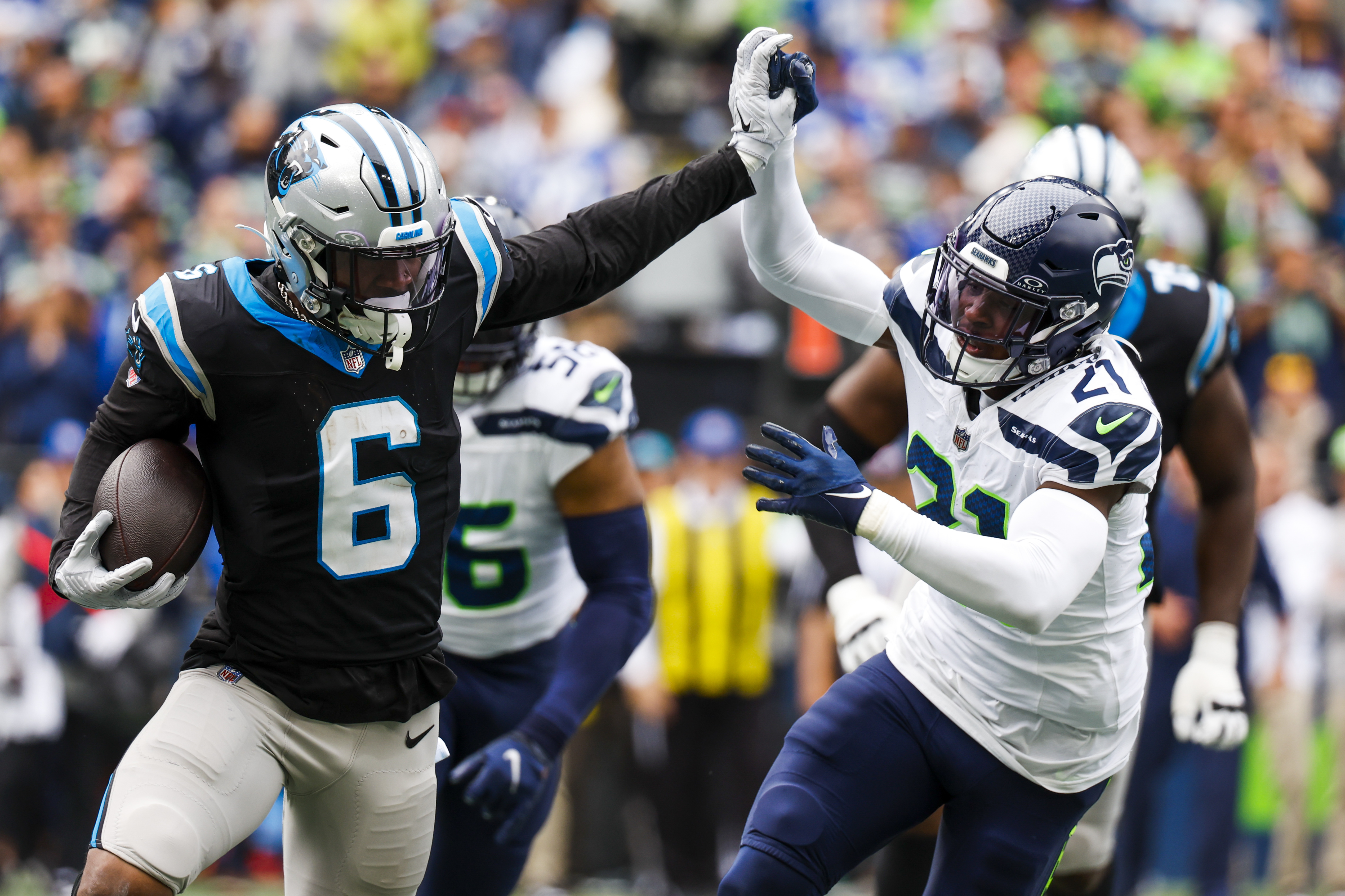 Seahawks use 21-point 3rd to beat Panthers - The San Diego Union