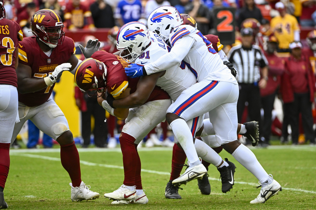 Commanders' Sam Howell on Bills Defense: 'They Have The Advantage' - Sports  Illustrated Washington Football News, Analysis and More