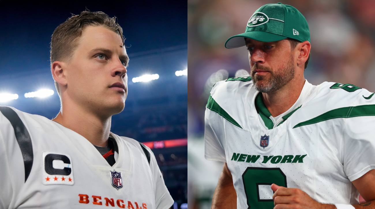 Joe Burrow injury: Bengals QB using Jets' Aaron Rodgers as