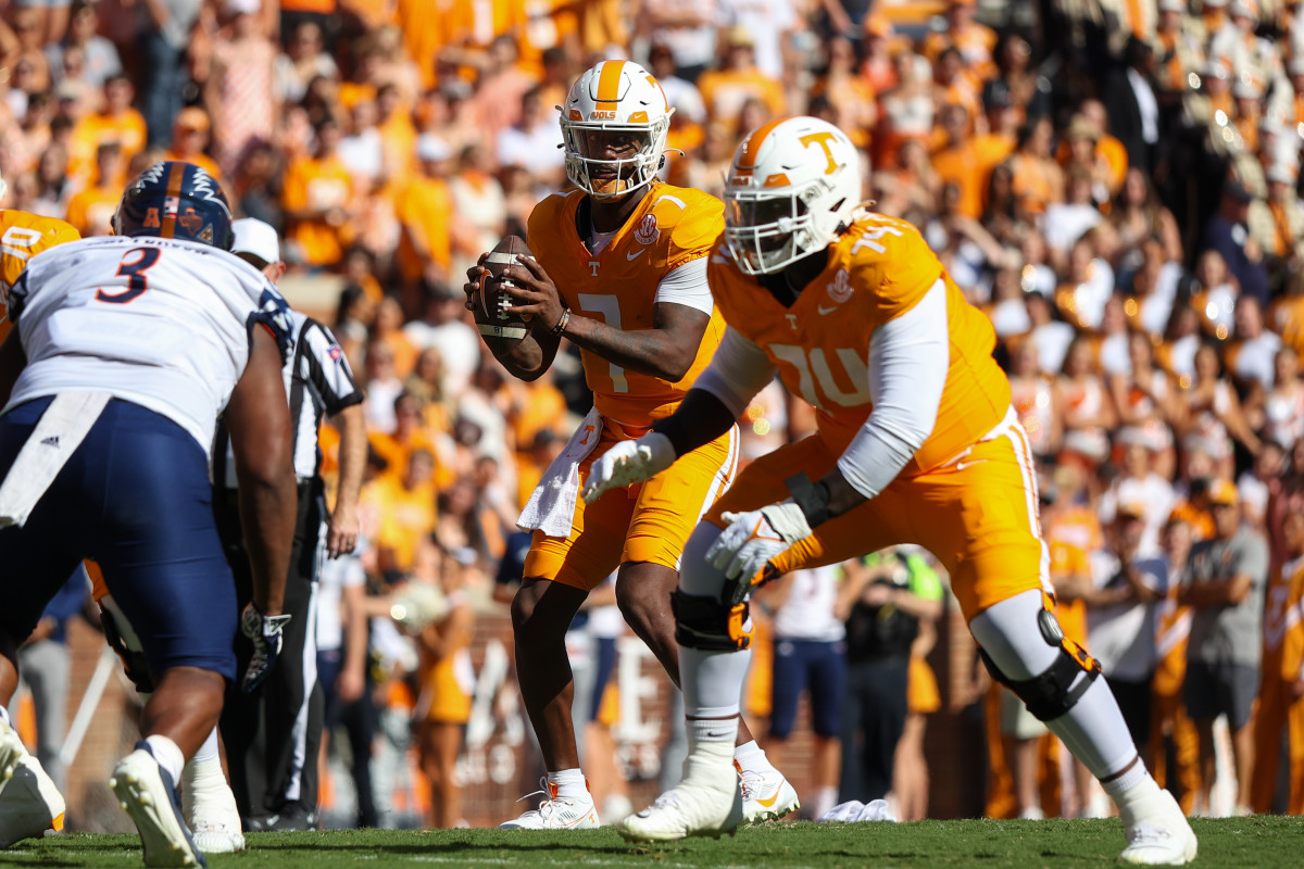 Tennessee Football Releases Footage From NFL Combine of Joe Milton III