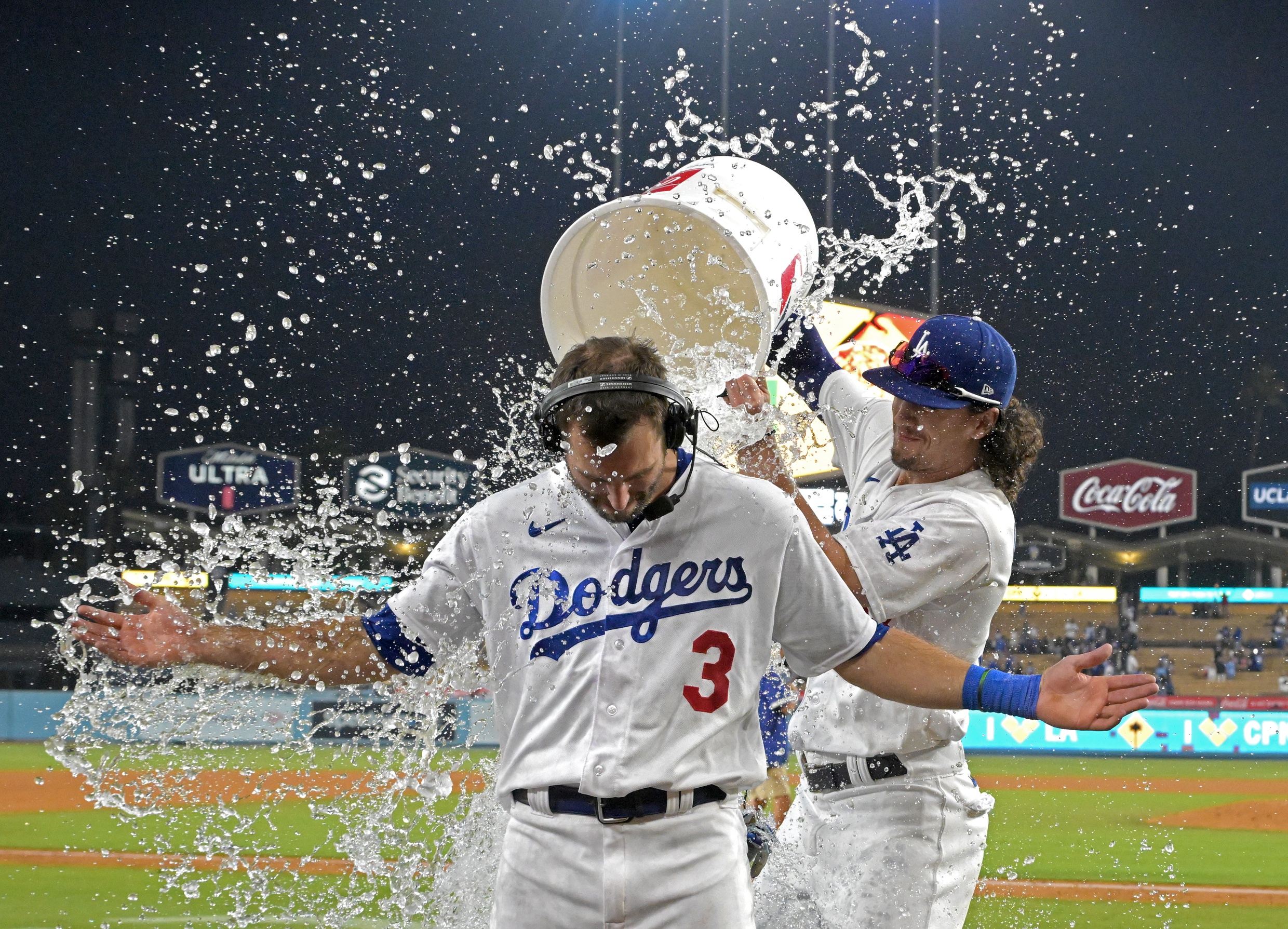 Dodgers celebration included another team after Wild Card win