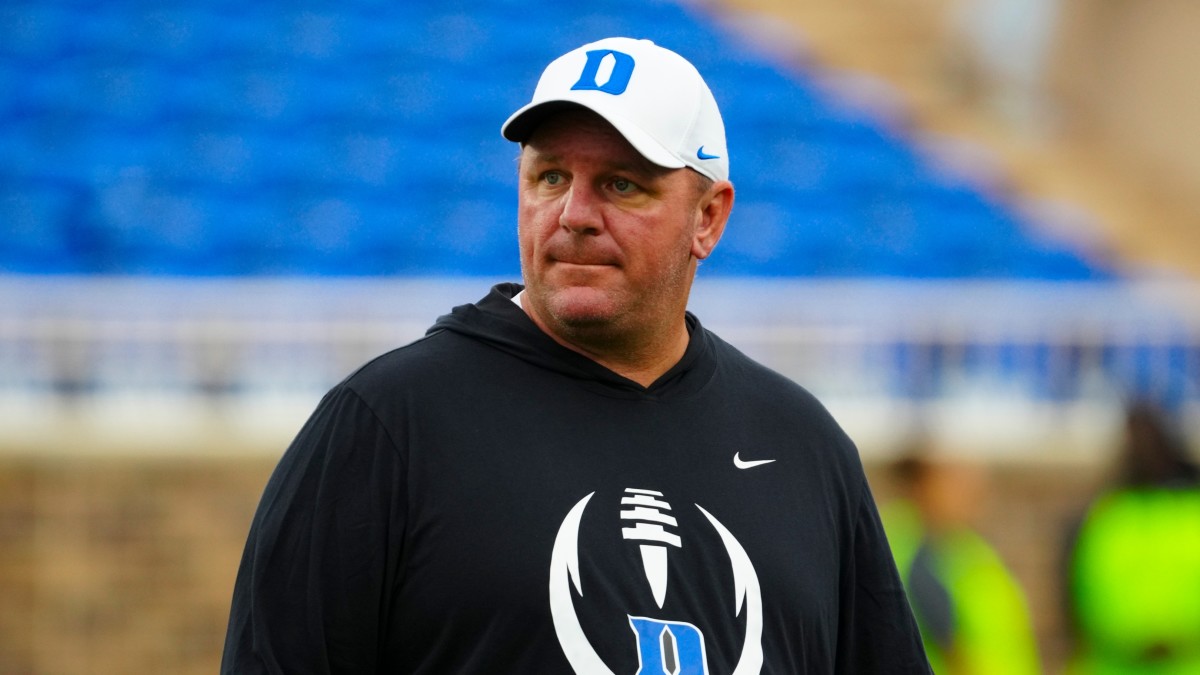 Mike Elko is in his second season as head coach of Duke.