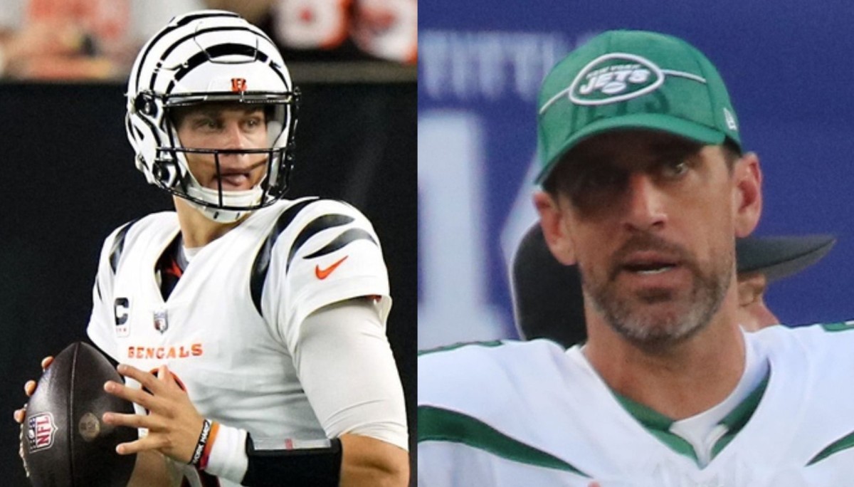 Joe Burrow injury: Bengals QB using Jets' Aaron Rodgers as