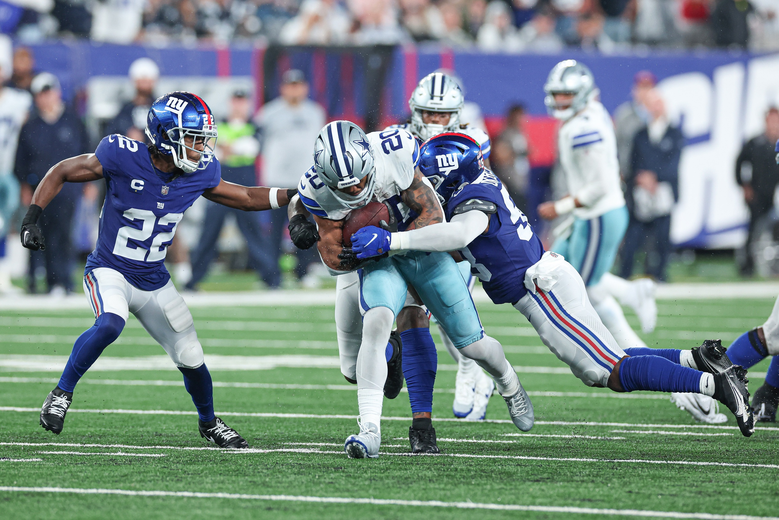 Giants defense put through 'tackling circuit' on Thursday