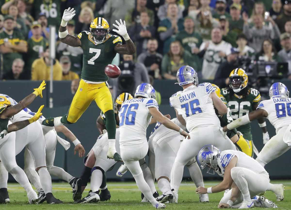 Week 10 NFL Turning Point: Packers Run Game Levels Field Against