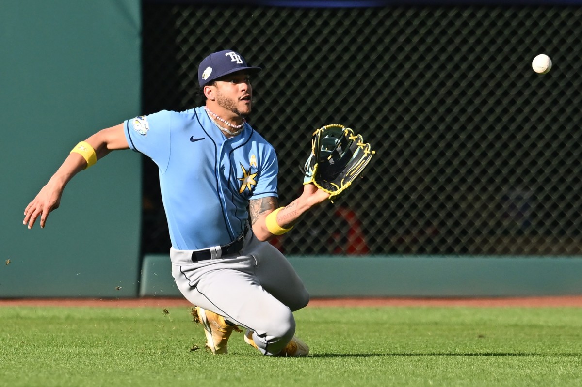 Rays CF Jose Siri goes on 10-day IL with hamstring injury - Newsday