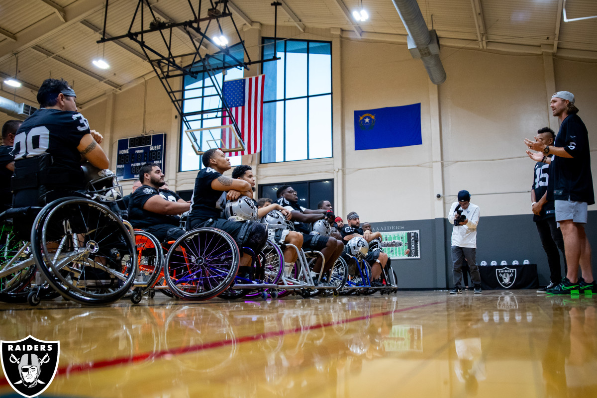 Raiders helping Las Vegas Wheelchair Football League for upcoming game