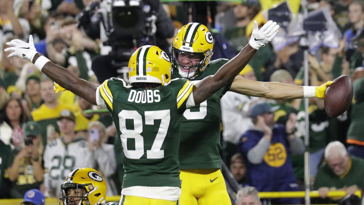 Packers' Christian Watson Discusses Hamstring, Almost-Dropped Touchdown -  Sports Illustrated Green Bay Packers News, Analysis and More