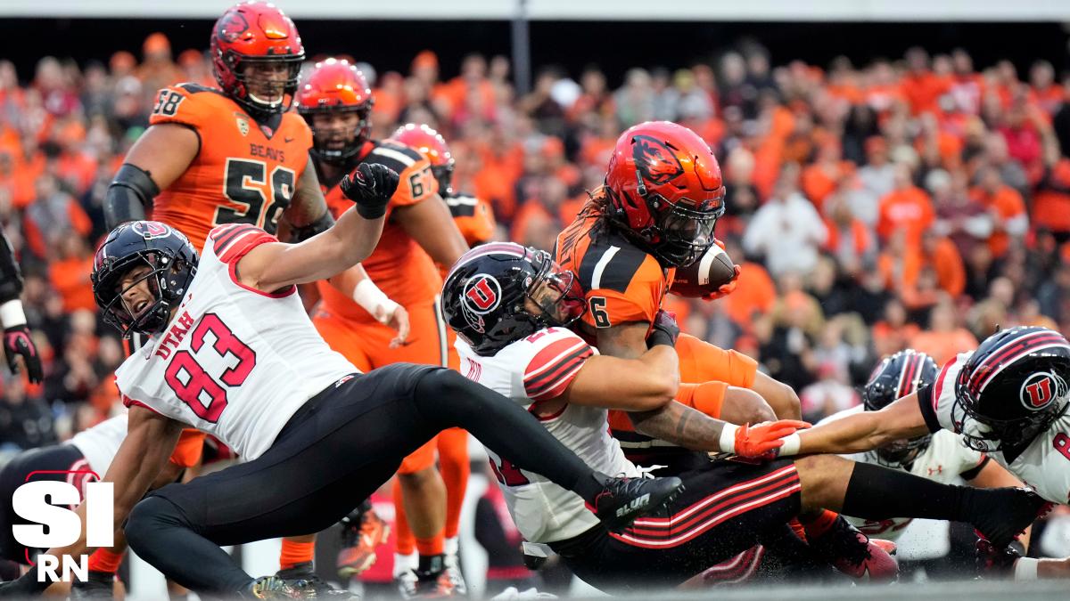 No. 19 Oregon State Keeps Pac-12 Title Pursuit Alive in 21–7 Win Over No.  10 Utah - Sports Illustrated