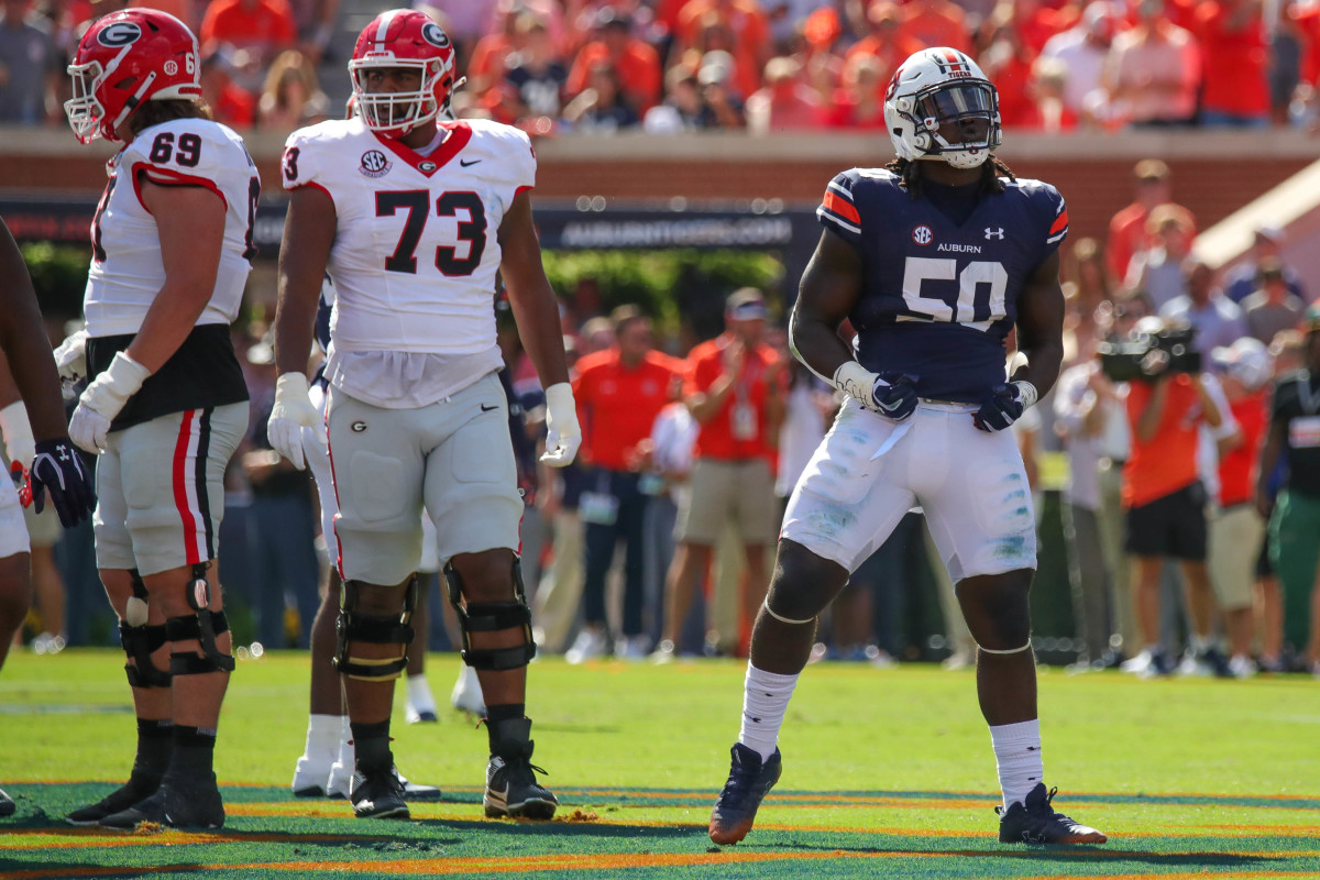 Marcus Harris vs Georgia Eric Starling/Auburn Daily