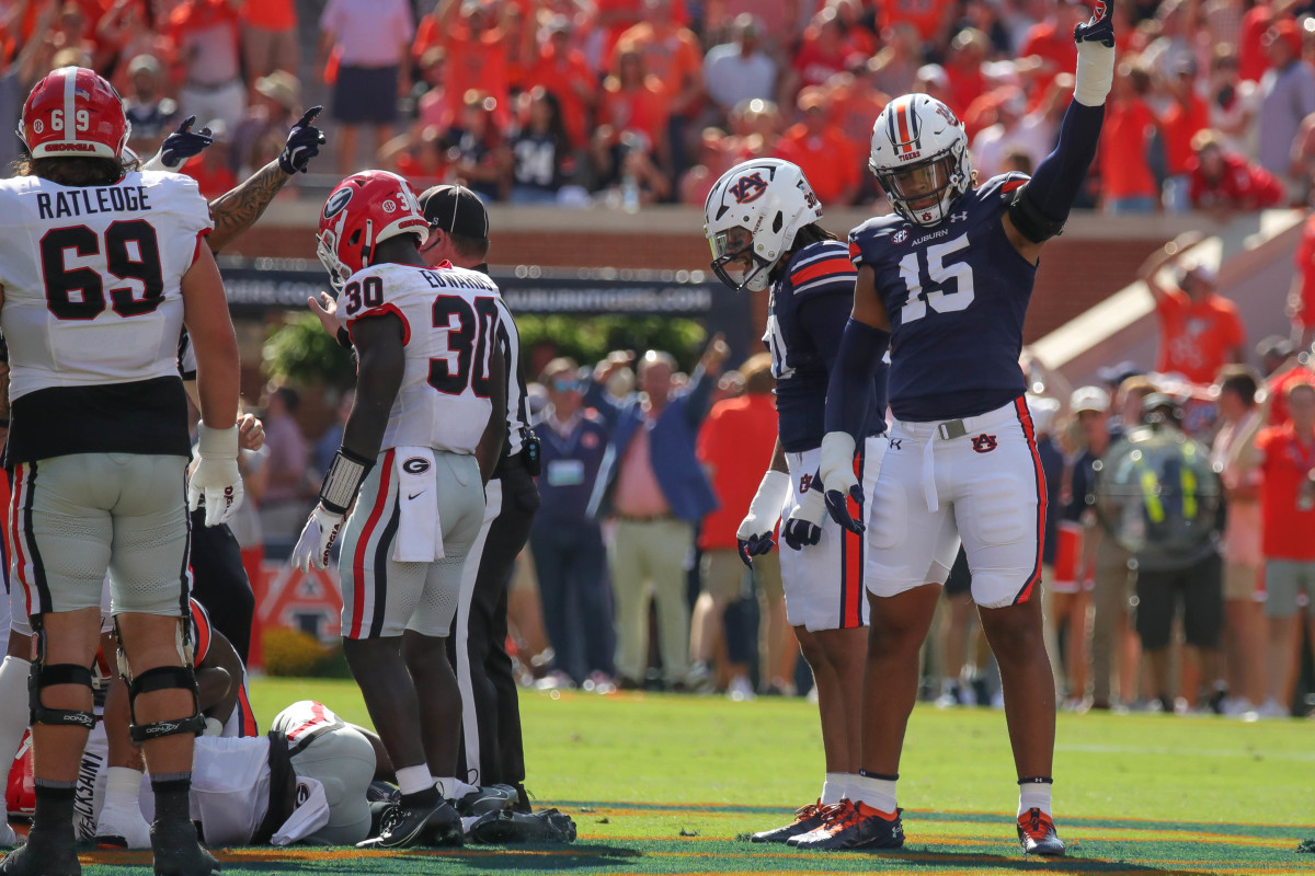 Keldric Faulk vs Georgia Eric Starling/Auburn Daily 