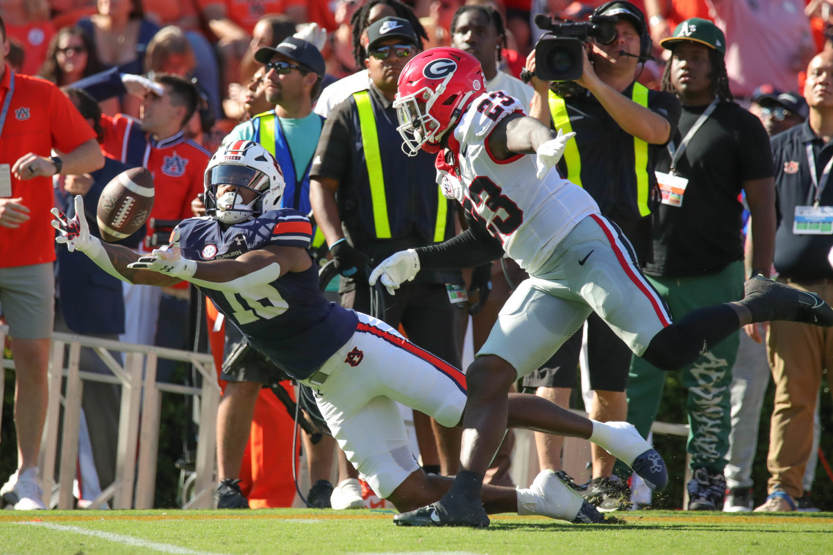 Malcolm Johnson Jr vs Georgia Eric Starling/Auburn Daily 