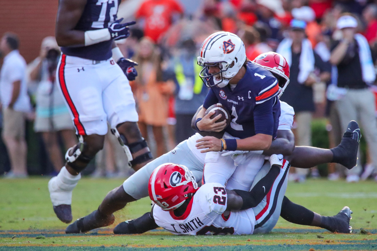 Payton Thorne vs Georgia Eric Starling/Auburn Daily