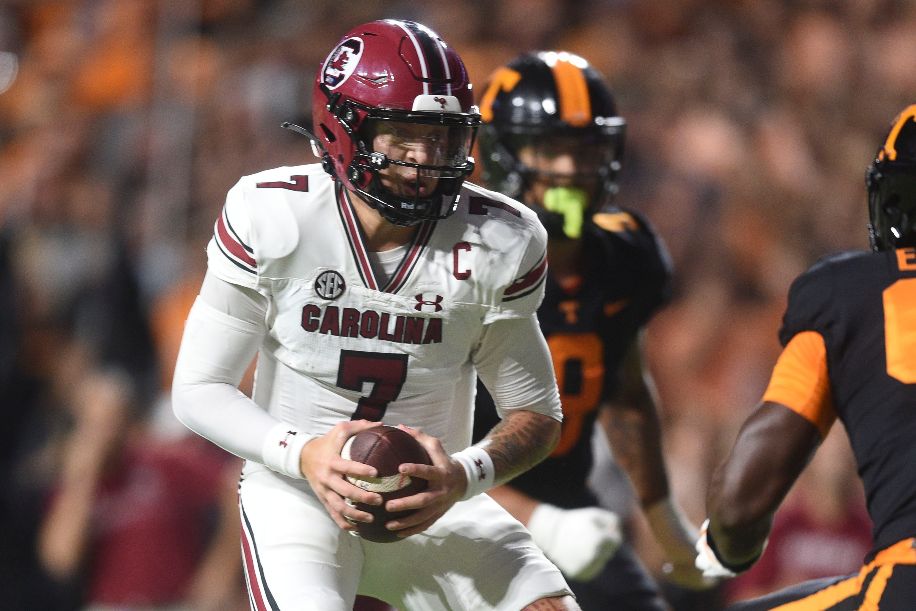 South Carolina QB Spencer Rattler Fires Back at Tennessee Fans After Loss -  Sports Illustrated