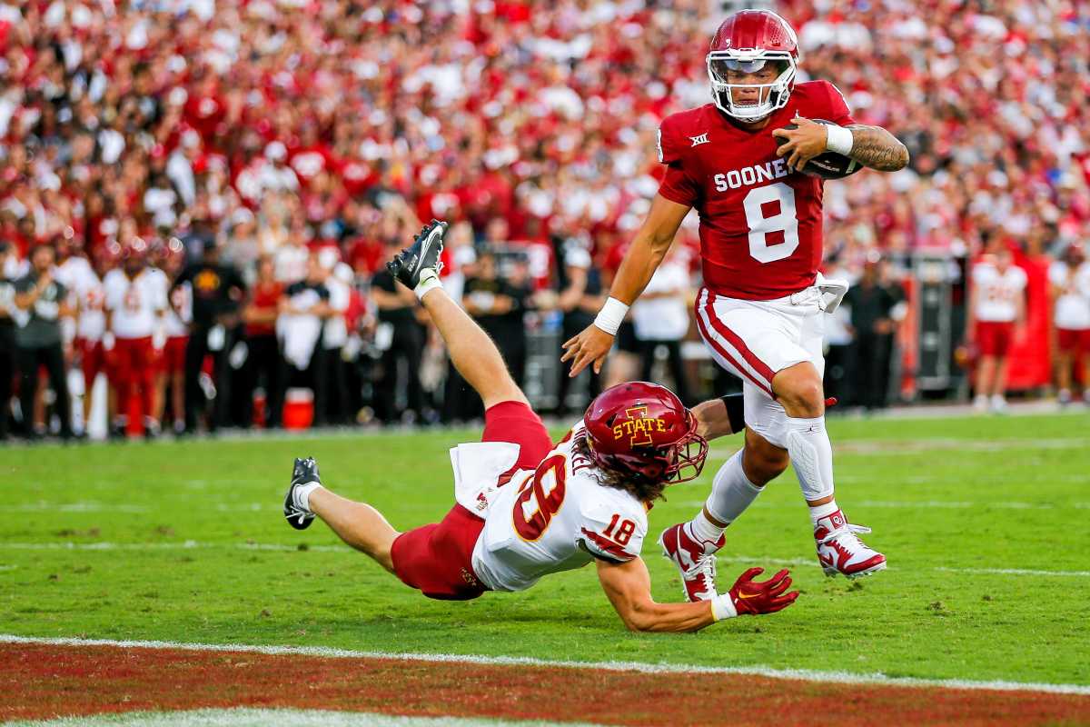 Oklahoma QB Dillon Gabriel Ready to 'Embrace' the 'Special' Atmosphere in  the Cotton Bowl - Sports Illustrated Oklahoma Sooners News, Analysis and  More