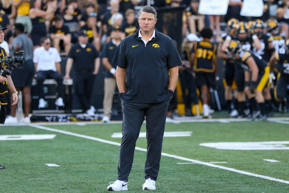 Brian Ferentz Done at Iowa after '23 Sports Illustrated Iowa Hawkeyes