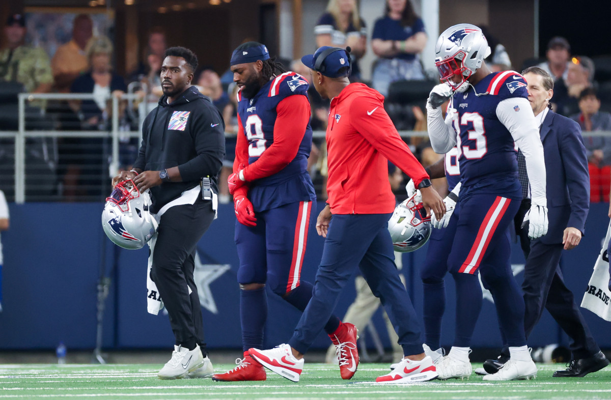 New England Patriots Facing 'Devastating' Injuries to Matthew Judon,  Christian Gonzalez in Dallas Cowboys Loss - Sports Illustrated New England  Patriots News, Analysis and More
