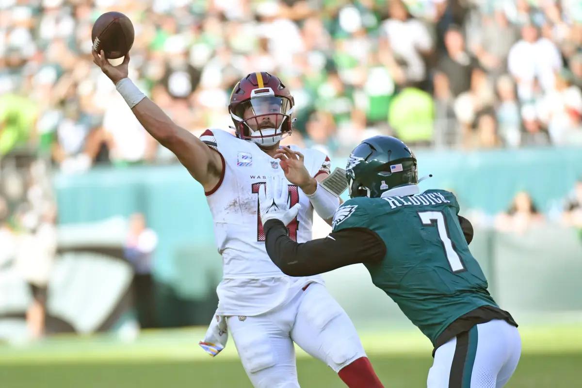 Washington hands Philadelphia first defeat of season on Monday Night  Football