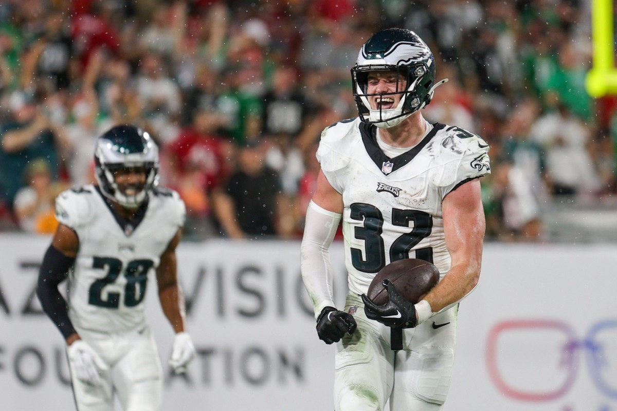 Reed Blankenship's forearm played a pivotal role in Eagles' OT win