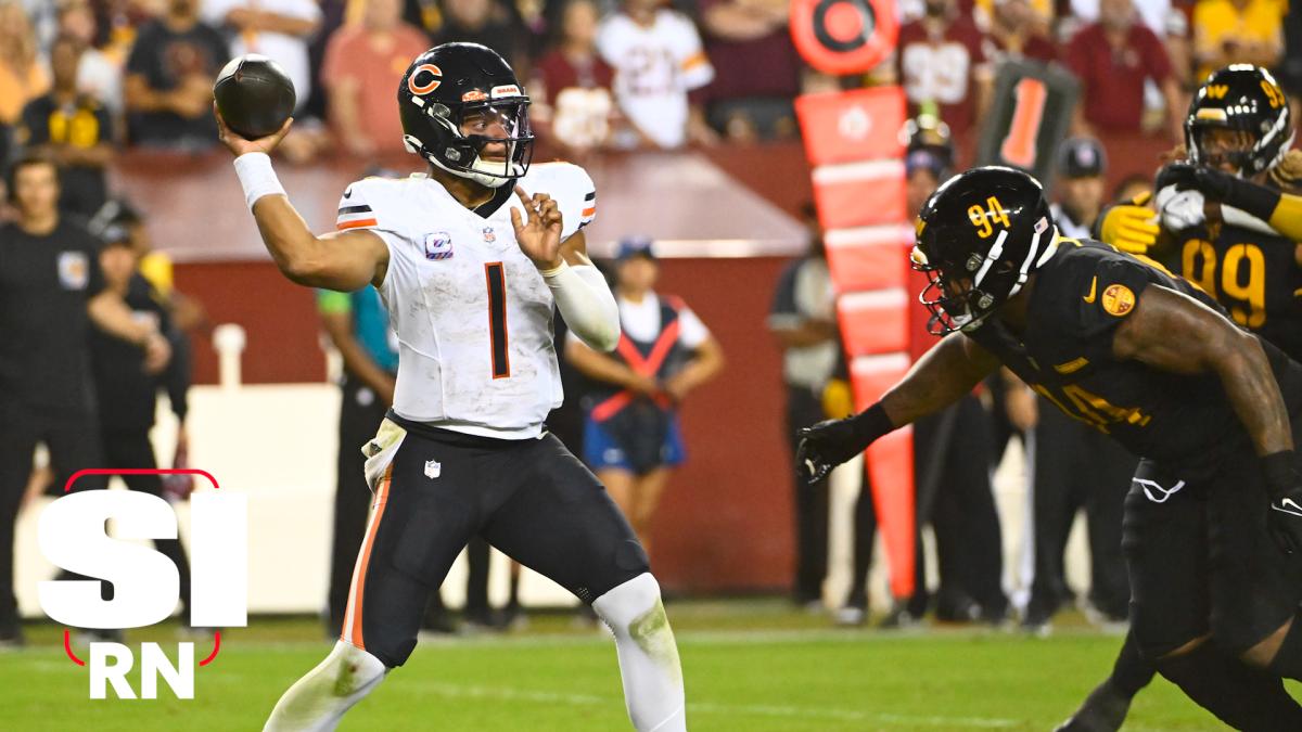 Chicago Bears Gets First Season Win, 40-20, Against Washington ...